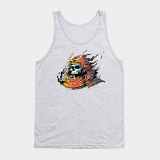 Samurai Skull Tank Top